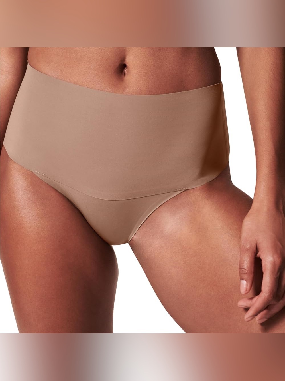 NWT Spanx Size XL SPANXsupersmooth Undie-Tectable Briefs - Cafe Au Lait
